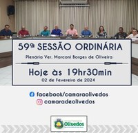 59ª Sessão Ordinária 