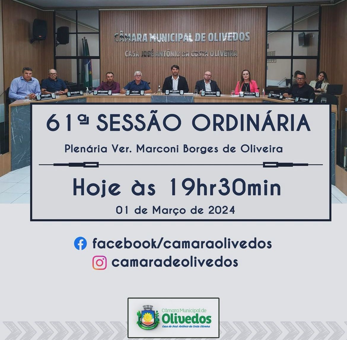 61ª Sessão Ordinária 