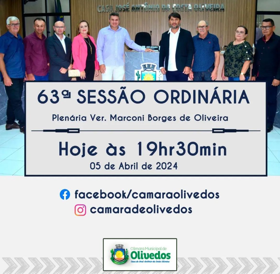 63ª Sessão Ordinária 