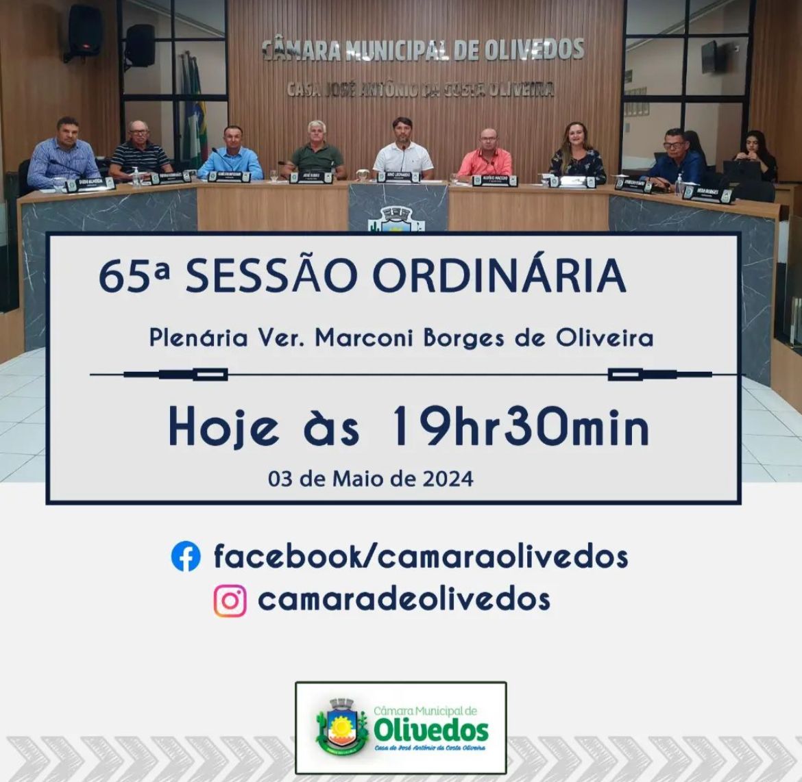 65ª Sessão Ordinária 