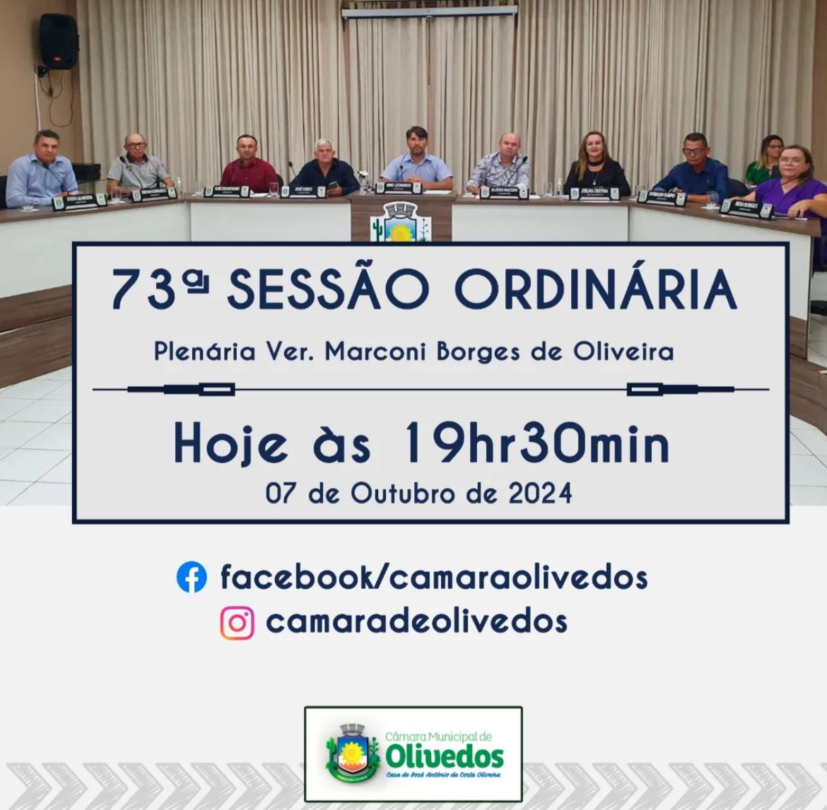 73ª Sessão Ordinária 