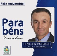 Feliz Aniversário - Vereador Genilson 