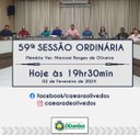 59ª Sessão Ordinária - 02 de Fevereiro 