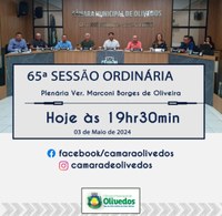 65ª Sessão Ordinária - 03 de Maio 