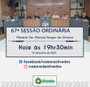 67ª Sessão Ordinária - 7 de Junho 