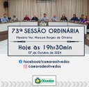 73ª Sessão Ordinária - 07 de Outubro 