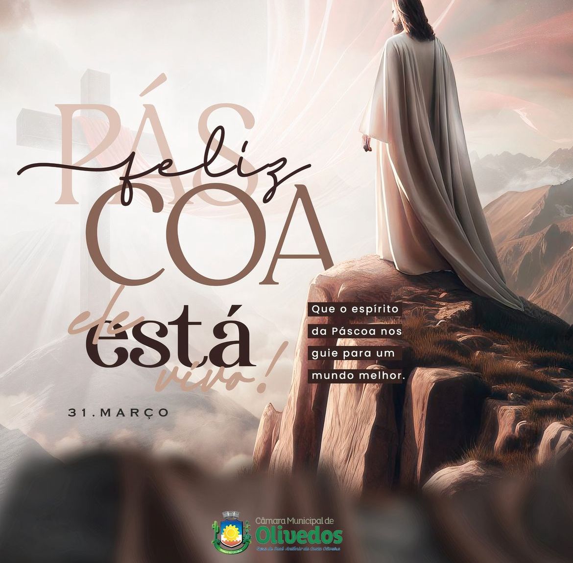 Feliz Páscoa - 31 de Março