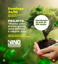 Projeto " Plante uma árvore, ganhe uma sombra e respire vida"