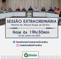 Sessão Extraordinária - 22 de Janeiro 