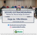 Sessão Extraordinária - 25 de Outubro 