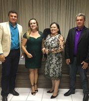 VEREADORA JOELMA CRISTINA É ELEITA PRESIDENTA DA CÂMARA MUNICIPAL DE OLIVEDOS PARA O BIÊNIO 2019/2020